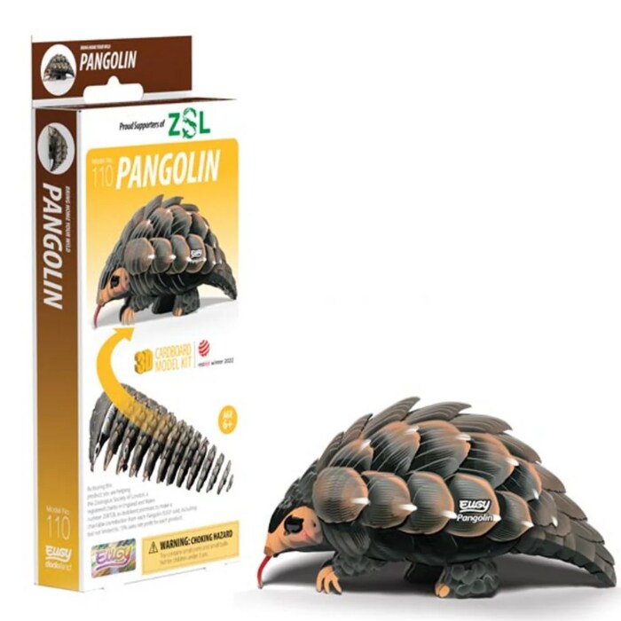 EUGY Pangolin The Toy Shop