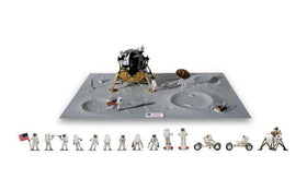 Lunar scene made from thr Airfix One Small Step for Man model kit.