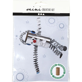 Packing for eco robot-making kit.