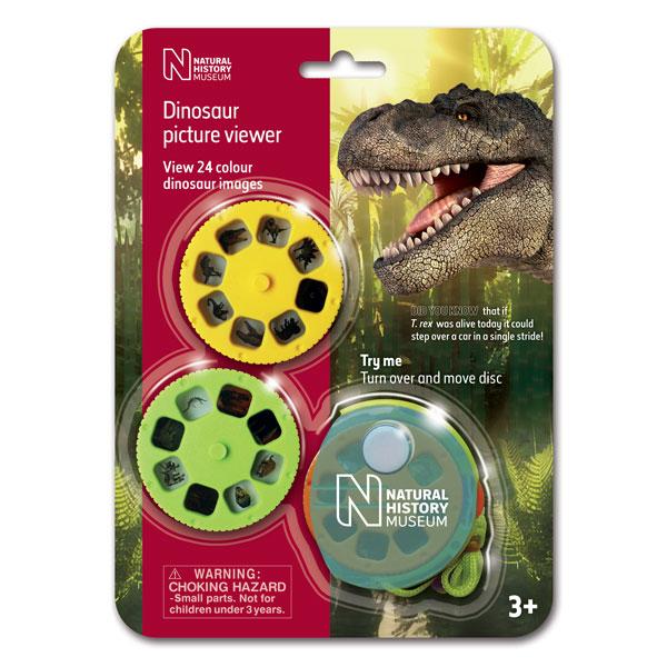 Package containing dinosaur picture viewer.