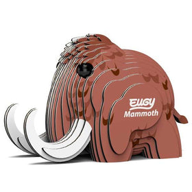Eugy model of a wooly mammoth.