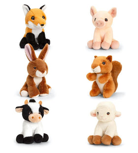 Six cuddly farm yard baby animals.