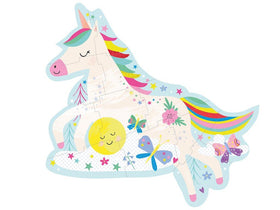 Unicorn-shaped jigsaw puzzle.
