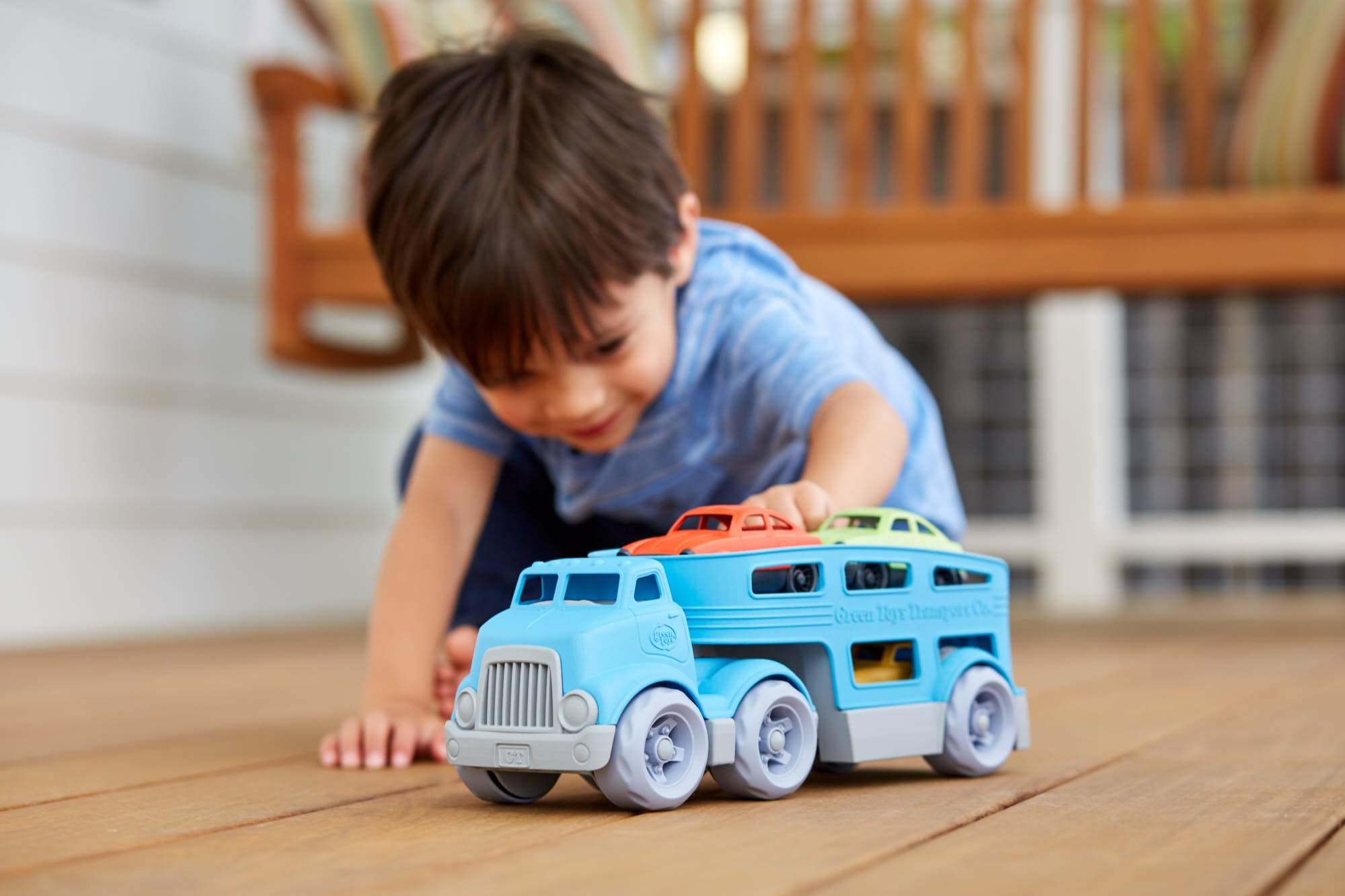 Green Toys Car Transporter made from recycled plastic
