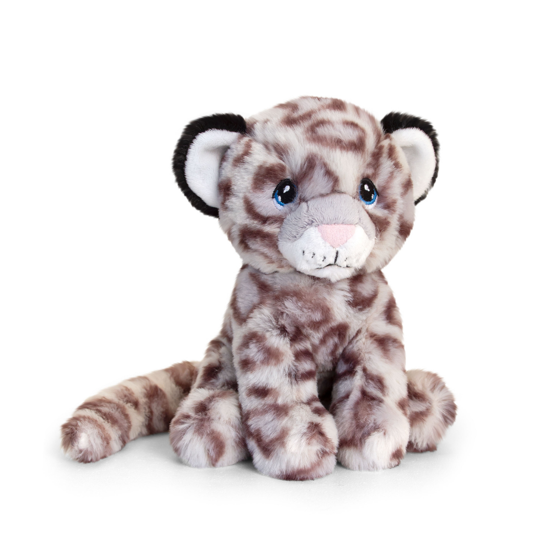 Light coloured snow-leopard toy.