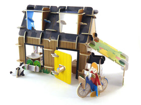 Play Press house model kit.