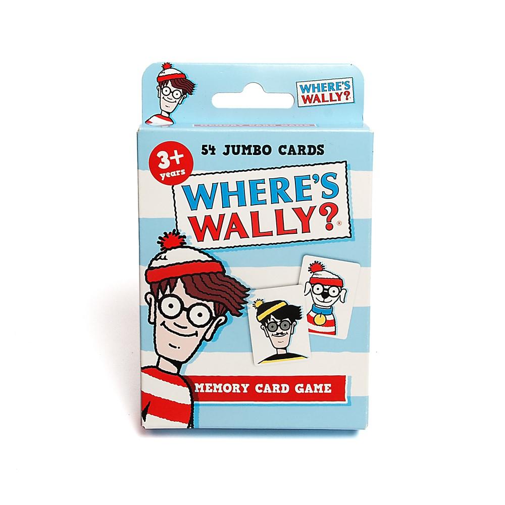 Box containing a fun card game featuring the Where's Wally characters.