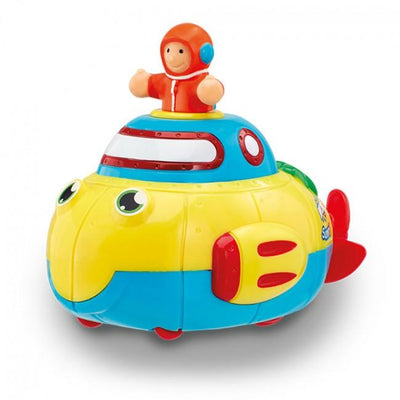 Yellow toy submarine.
