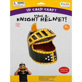 Knight Helmet 3D Mask Card Craft - 0