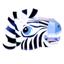 Zebra 3D Mask Card Craft-3