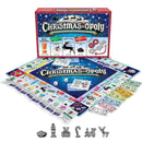 Christmas-Opoly by Cheatwell is a delightful board game perfect for the holiday season, providing a festive twist with elements like Santa, reindeer, and cheerful holiday-themed properties. The colorful box and board come complete with dice, cards, and miniature game pieces for endless fun.