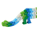 Wooden Dinosaur Number 1-25 Jigsaw Puzzle-2