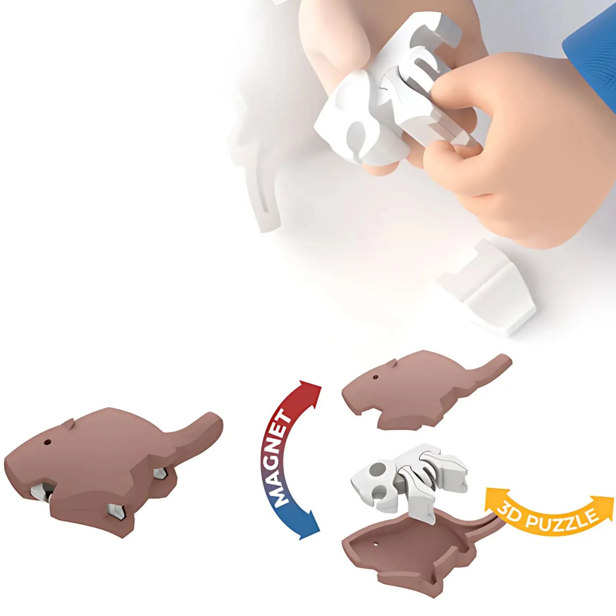 Halftoys Picture Book - Beaver