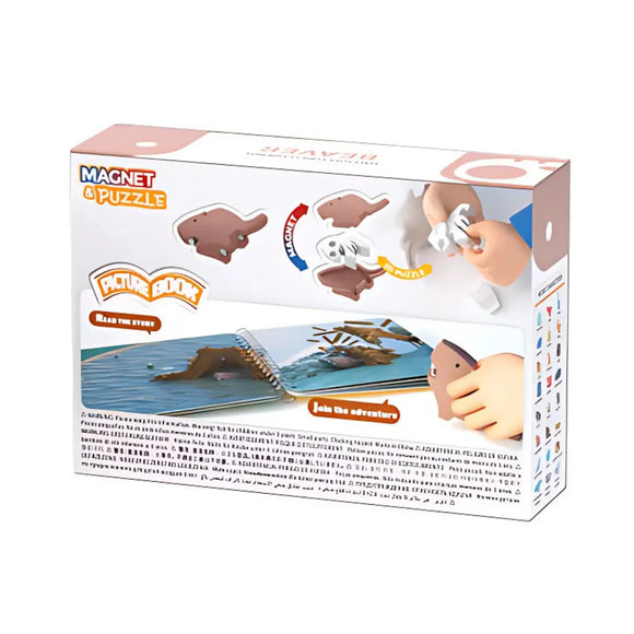 Halftoys Picture Book - Beaver