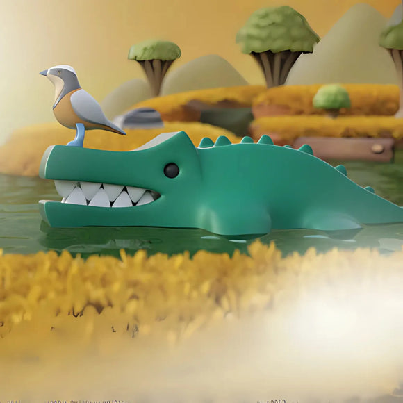 Halftoys Picture Book - Crocodile