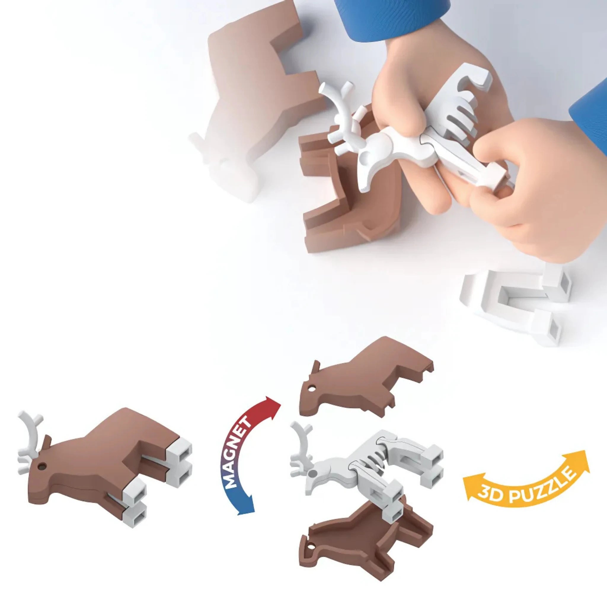 Halftoys Single - Reindeer