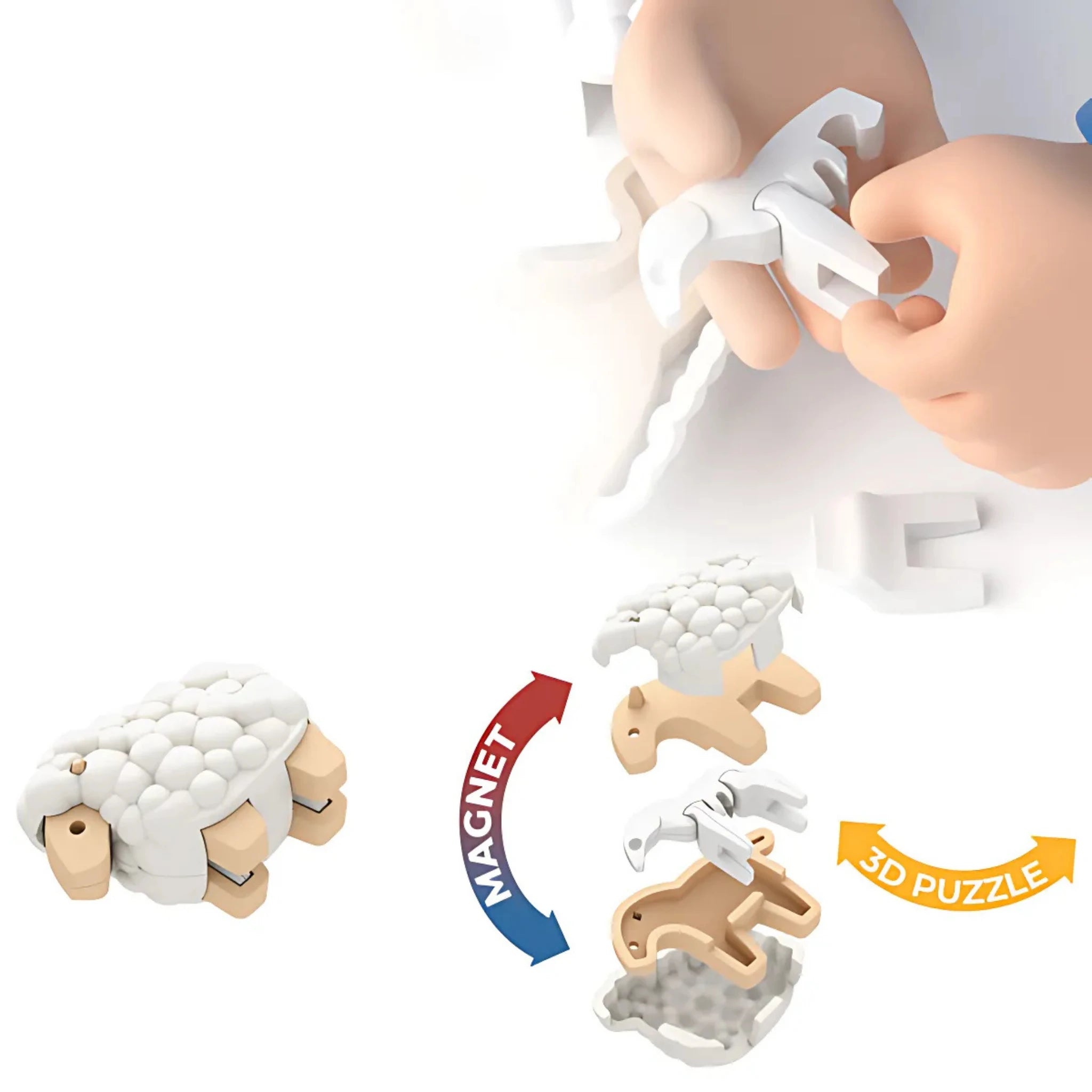 Halftoys Picture Book - Sheep