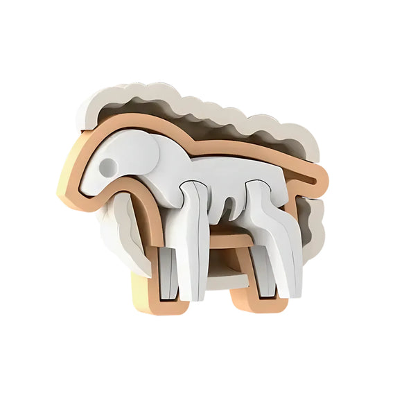 Halftoys Picture Book - Sheep