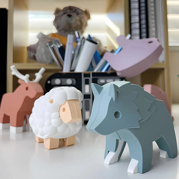 Halftoys Picture Book - Sheep