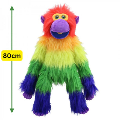 Rainbow Monkey Puppet - 0