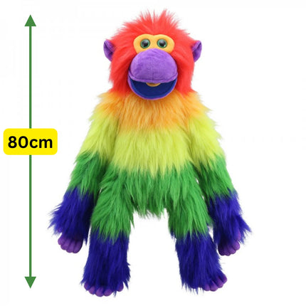 Rainbow Monkey Puppet - 0