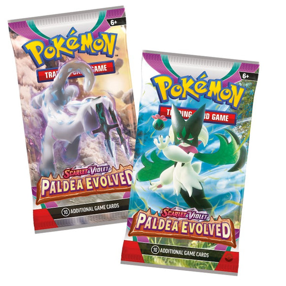 Pokemon Scarlet Violet 2 Booster packs.