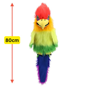 Rainbow Bird Puppet - 0