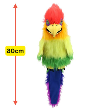 Rainbow Bird Puppet - 0