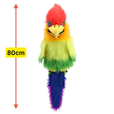 Rainbow Bird Puppet - 0