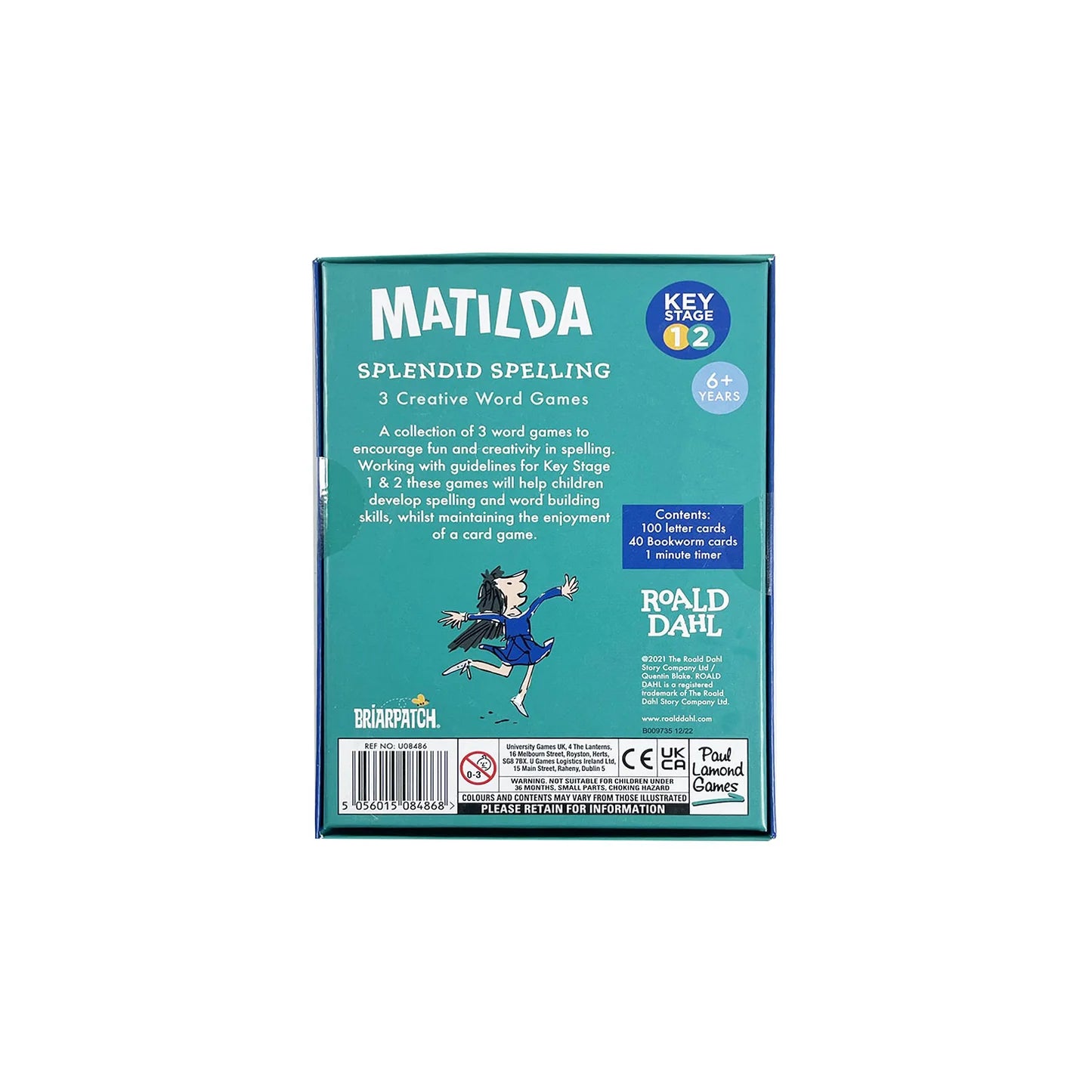 Matilda Splendid Spelling Word Games