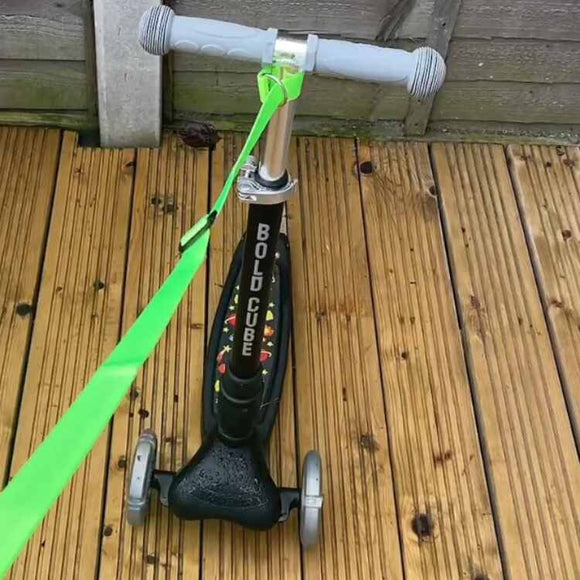 Scooter Straps- Neon