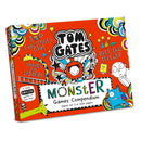 The "Tom Gates Monster Games Compendium" by University Games is a vibrant board game set for ages 8+, featuring playful illustrations and games like "Snakes and Ladders" and "Race the Teacher" for 2+ players, perfect for family fun and board game enthusiasts.