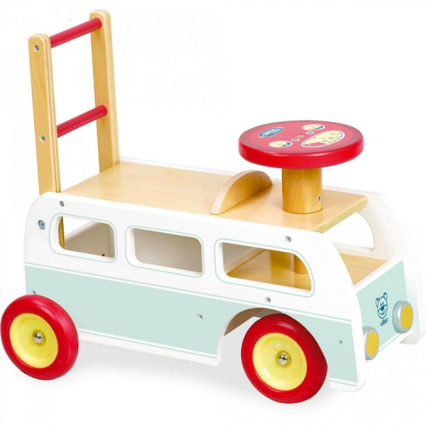 Vilac 2-in-1 Retro Wooden Camper Van - 3