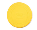 The Toy Shop offers Foldable Flyers, a yellow silicone frisbee with embossed concentric circles and a "BIGJIGS" logo in the center, providing an eco-friendly toy option.