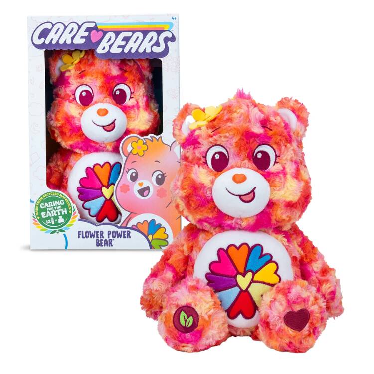 Care Bears Eco-friendly Flower Power Bear - 35cm