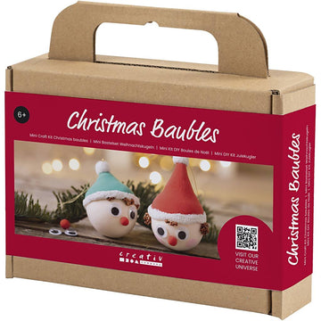 Mini Craft Kit Christmas Elf Baubles - 0