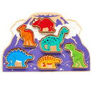 Wooden Dinosaur Shape Sorter Puzzle-4