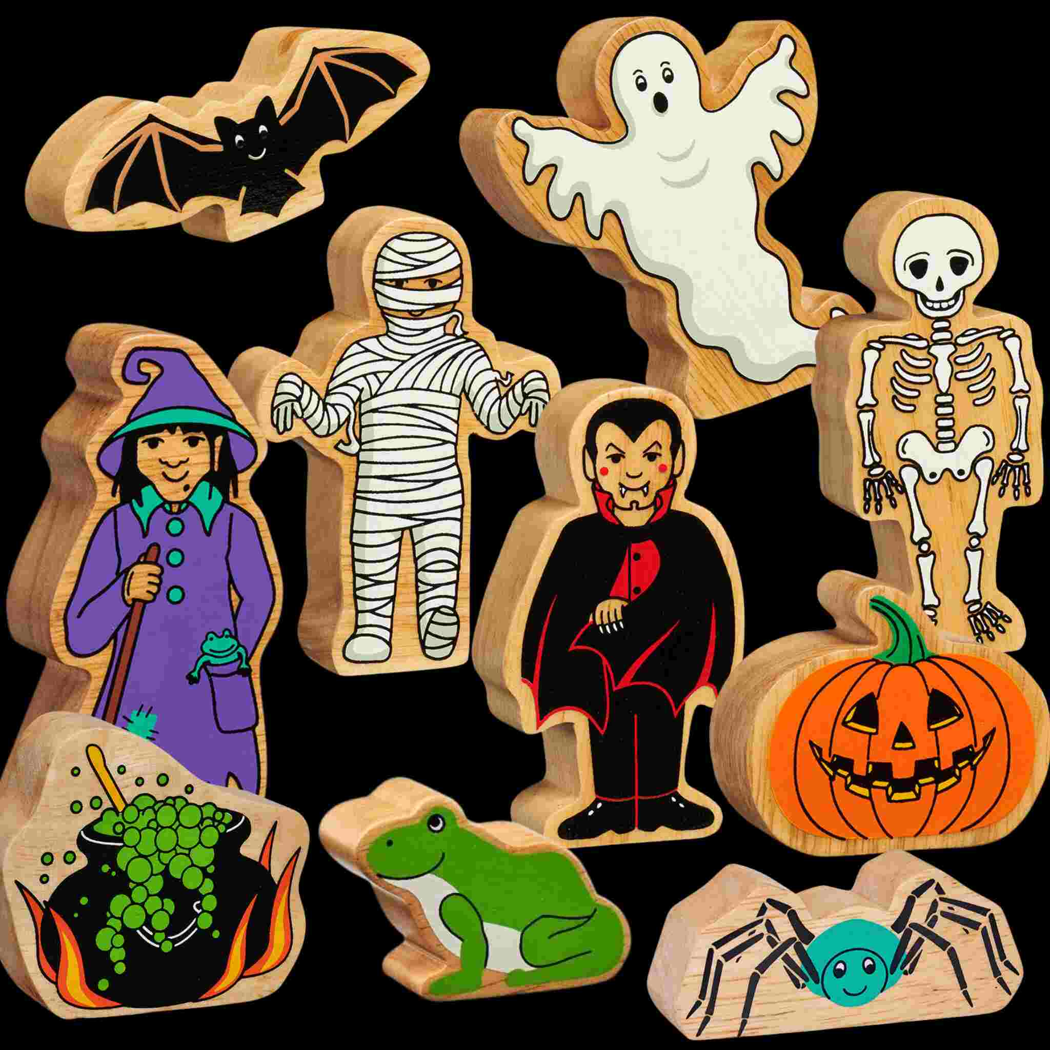 Wooden Halloween Toys