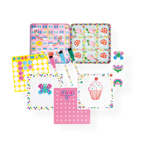 Magnetic Fun & Games Tin - Rainbow Fairy - 0