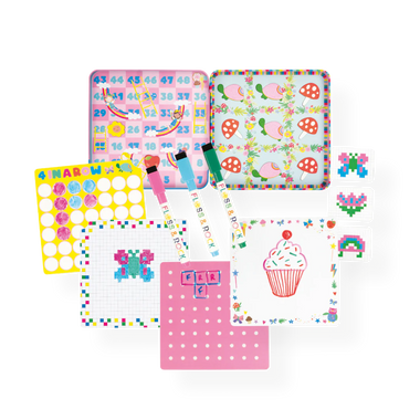 Magnetic Fun & Games Tin - Rainbow Fairy - 0