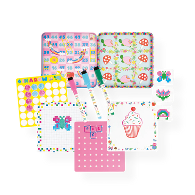 Magnetic Fun & Games Tin - Rainbow Fairy - 0