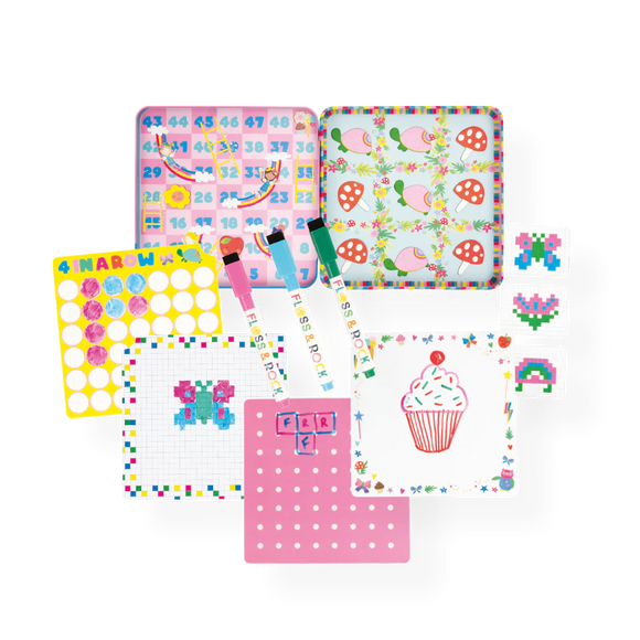 Magnetic Fun & Games Tin - Rainbow Fairy