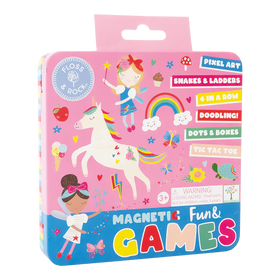 Magnetic Fun & Games Tin - Rainbow Fairy