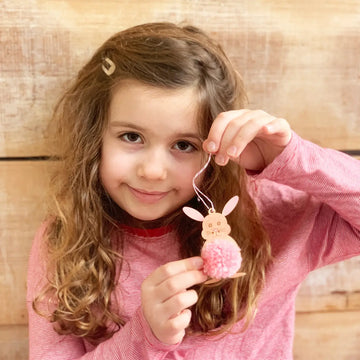 Make Your Own Pom Pom Bunny - Easter Craft Kit
