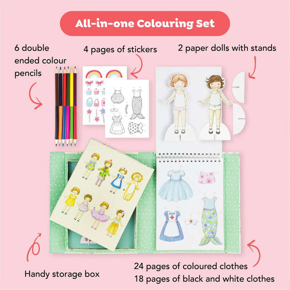 Paper Dolls Kit - Vintage