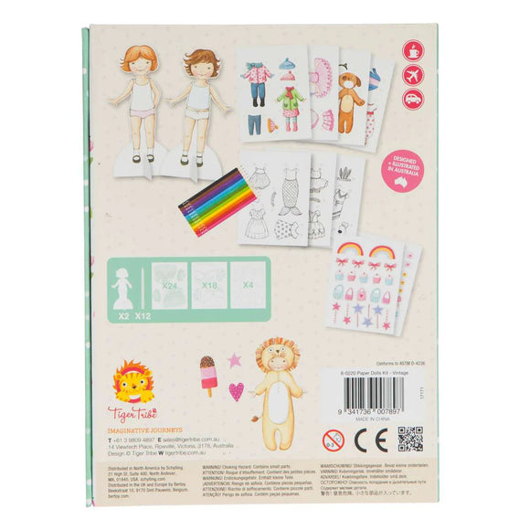 Paper Dolls Kit - Vintage