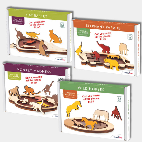 Animal Arrangements Puzzles