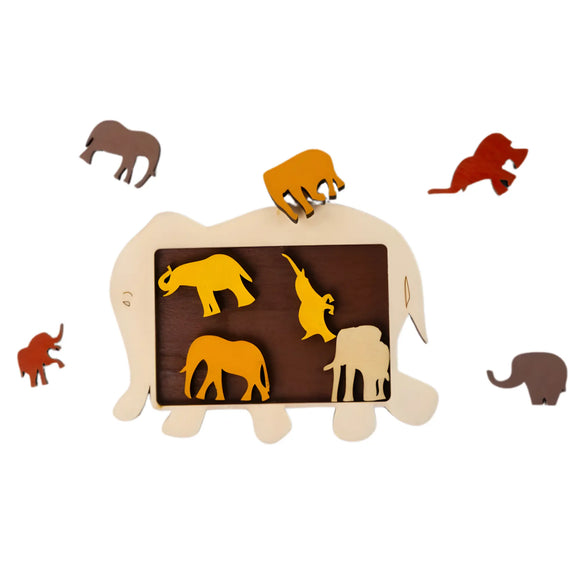 Animal Arrangements Puzzles