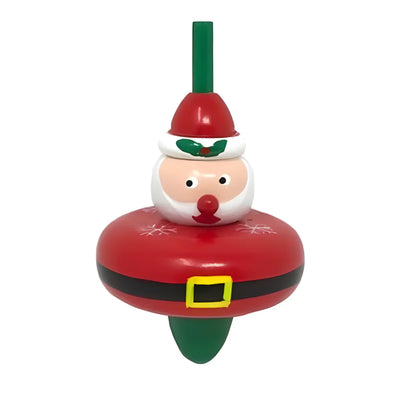 Wooden Christmas Spinning Top - 0