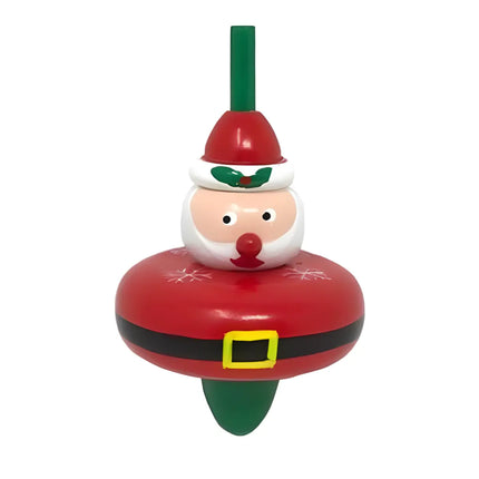 Wooden Christmas Spinning Top - 0